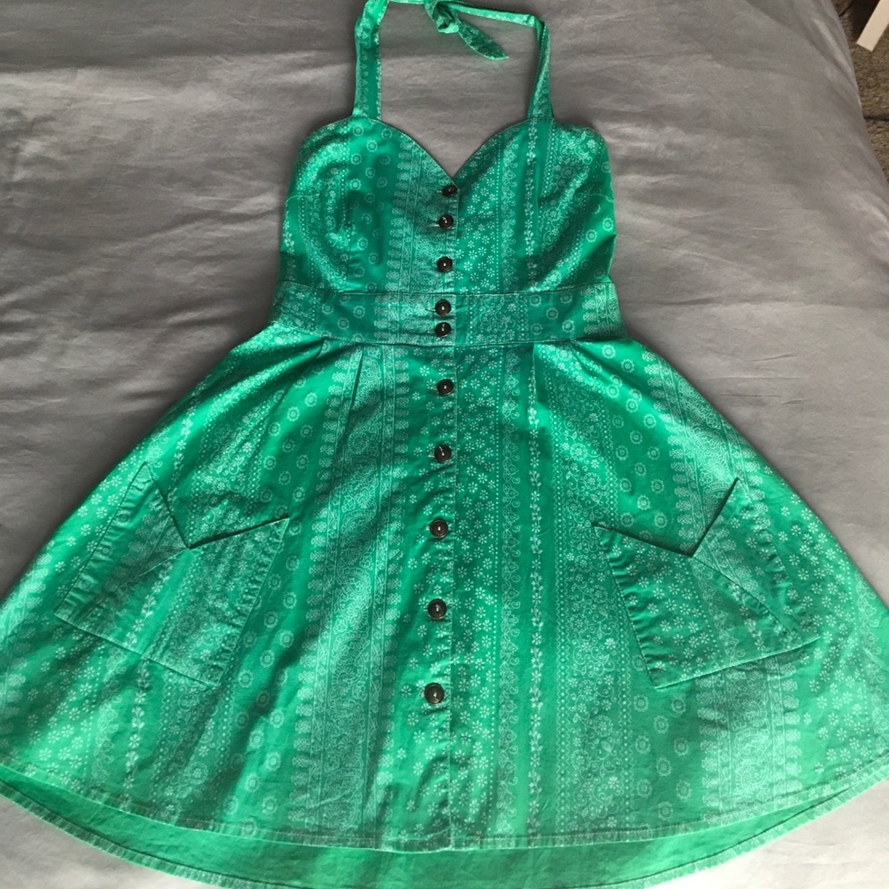 Field Day Sheet Dress One of a Kind in Small.